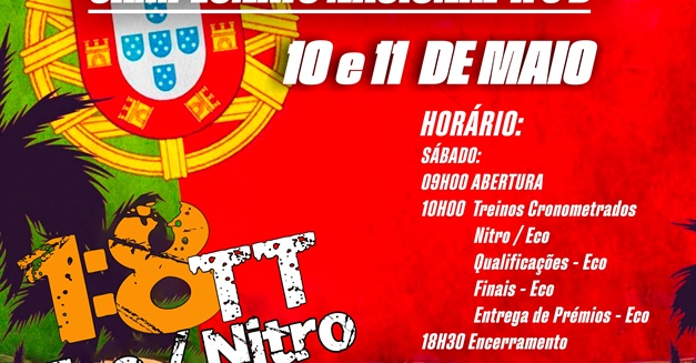 1ª Prova do Campeonato Nacional 1/8 TT (combustão e elétrico)